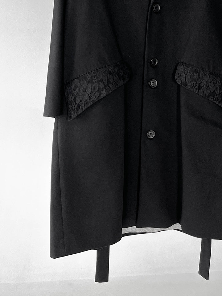 25SS|Lace-trimmed Coat