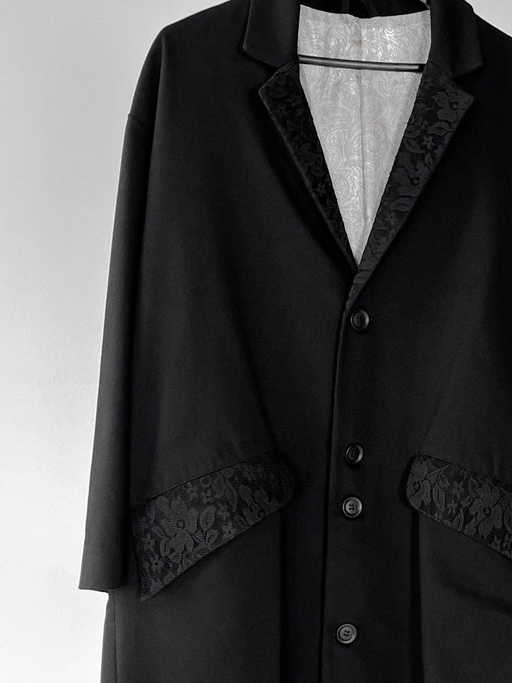 25SS|Lace-trimmed Coat