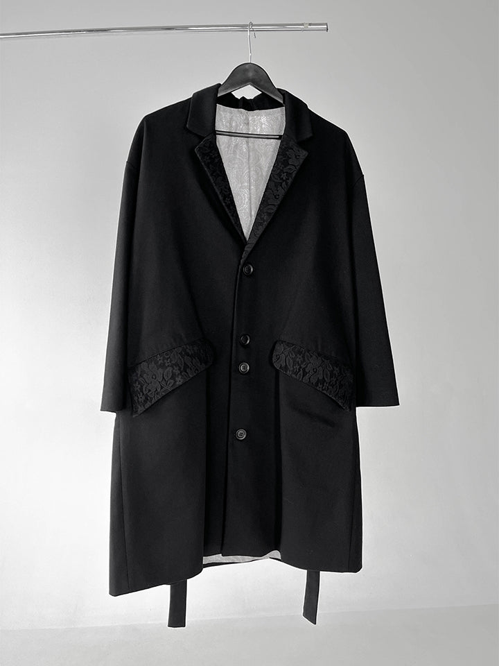 25SS|Lace-trimmed Coat